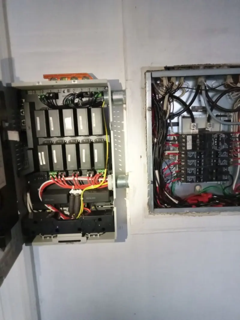 Electrical panel upgrade completed for Commercial Electrician Services in McKees Rocks